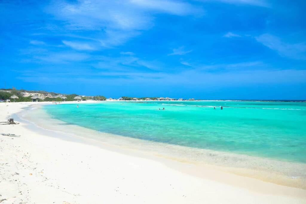 Cozy 1-Bedroom Apartment Minutes Away Drive To Mangel Halto Beach Savaneta Luaran gambar
