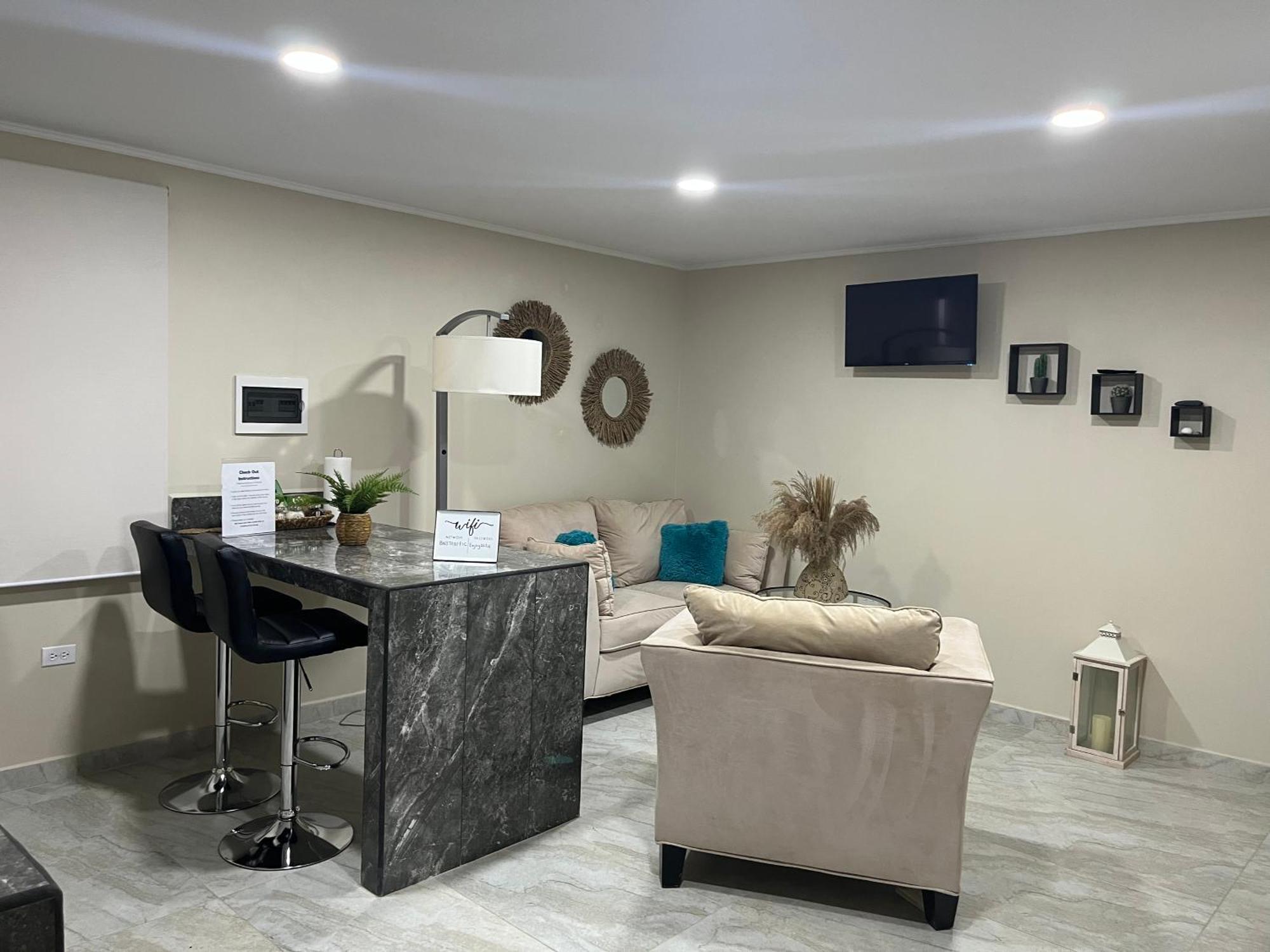 Cozy 1-Bedroom Apartment Minutes Away Drive To Mangel Halto Beach Savaneta Luaran gambar