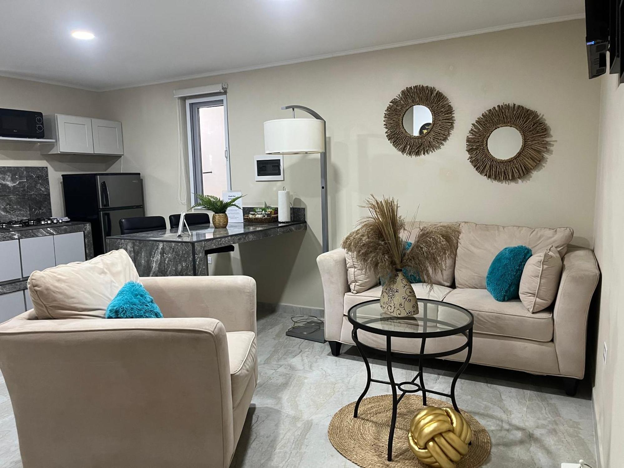 Cozy 1-Bedroom Apartment Minutes Away Drive To Mangel Halto Beach Savaneta Luaran gambar